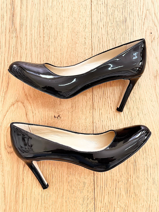 JENNYFER COURO ENVERNIZADO PRETO