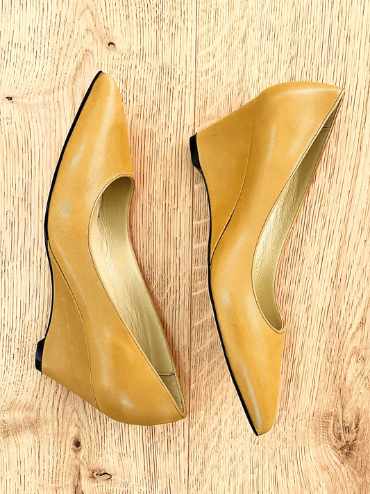 AVA LEATHER AMARELO