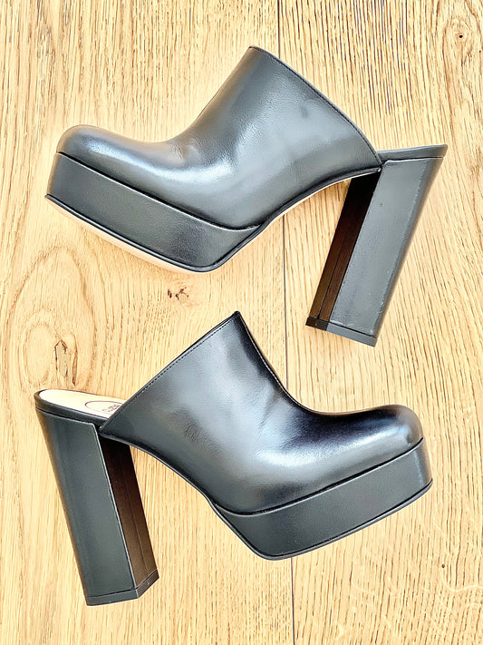 ELVIRA LEATHER PRETO