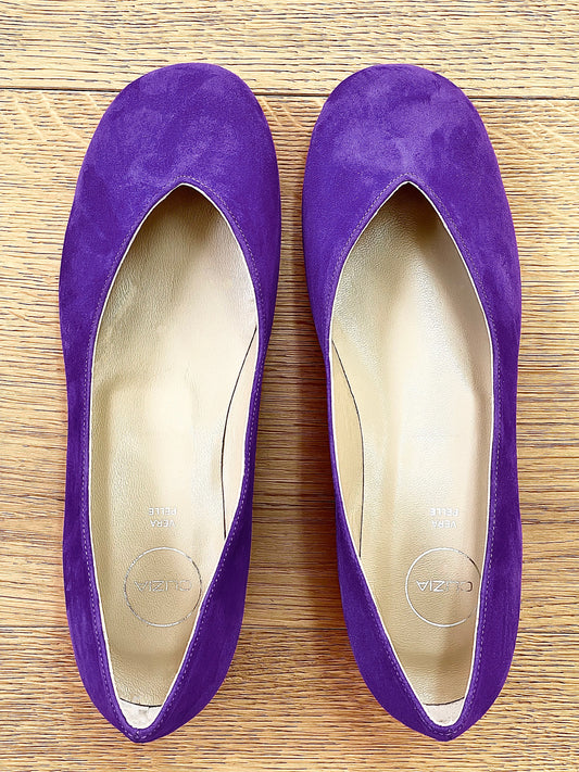 ANJA VIOLET PIELE DE CĂPRIOARĂ