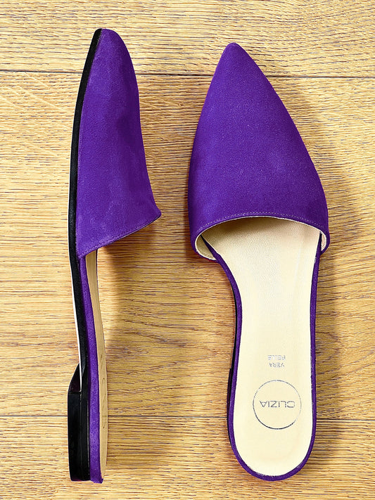 AINETT VIOLET PIELE DE CĂPRIOARĂ