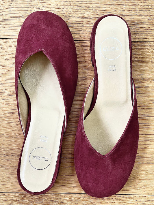 SULLY PIELE DE CĂPRIOARĂ BURGUNDY