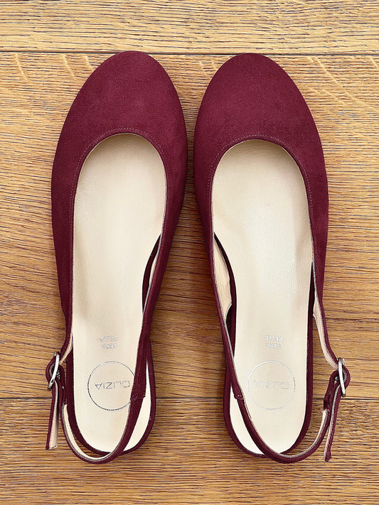 MAGGIE PIELE DE CĂPRIOARĂ BURGUNDY