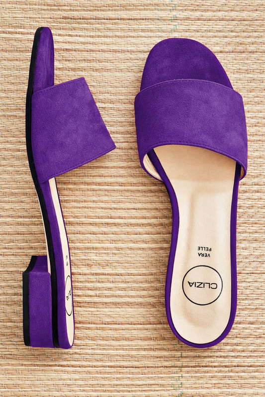 MANHATTAN DIN PIELE DE CAMOSIUL VIOLET