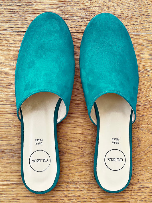 DARCY SUEDE ALBASTRU