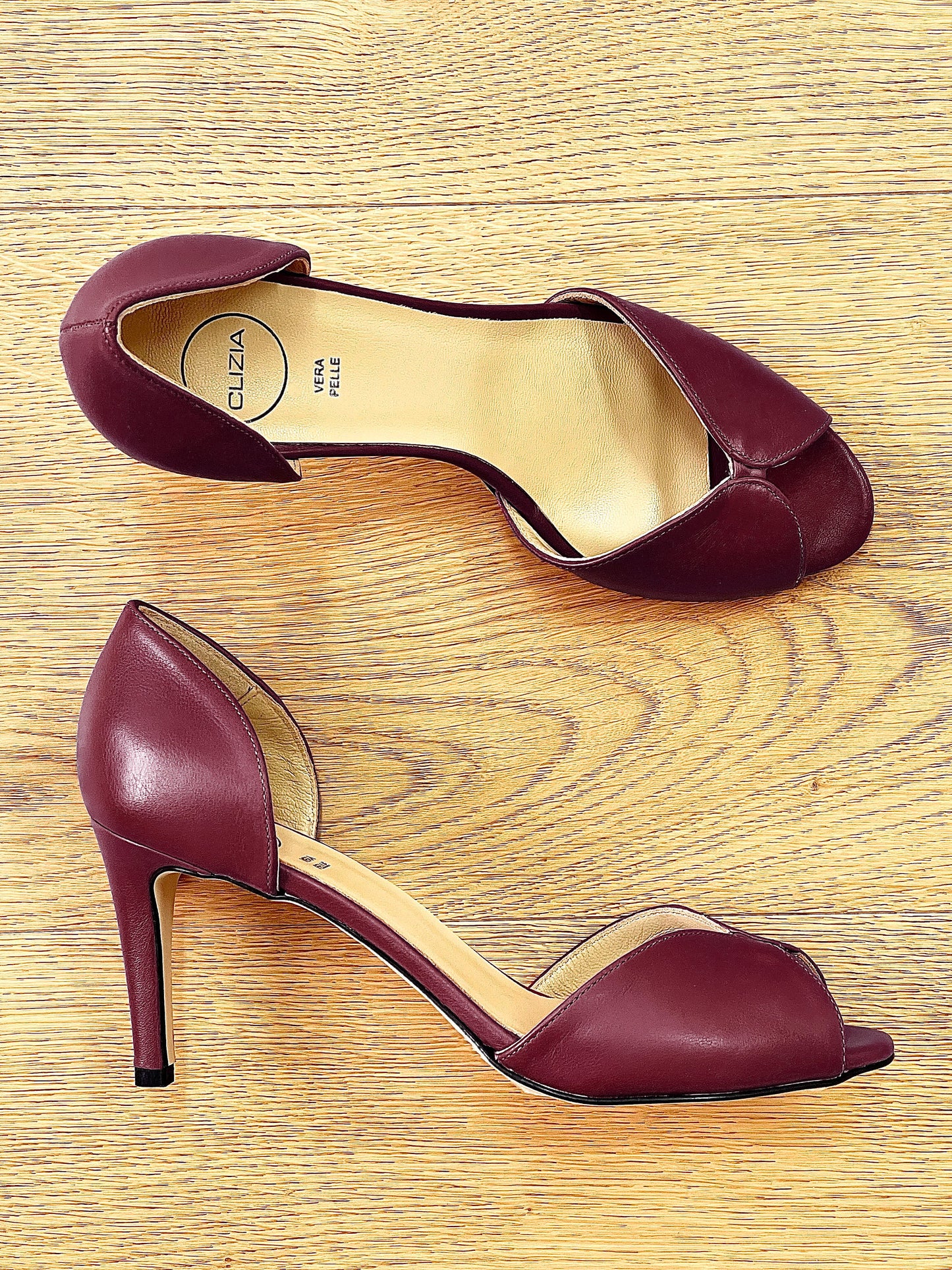 WANDA PIELE BURGUNDY