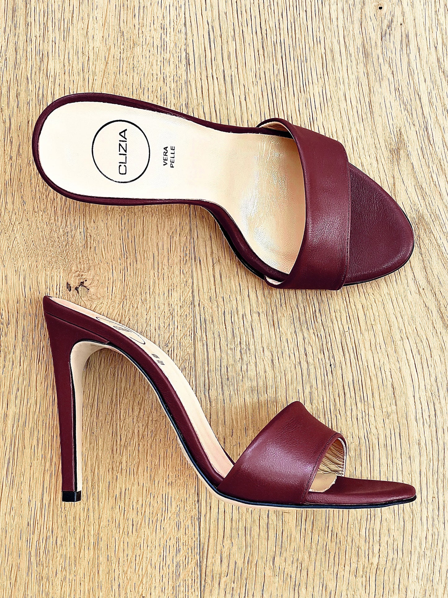 PIELE MARION BURGUNDY
