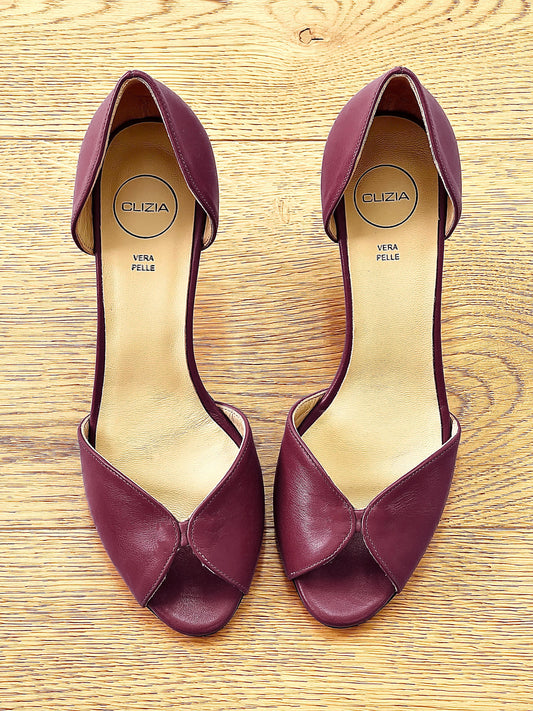 WANDA PIELE BURGUNDY