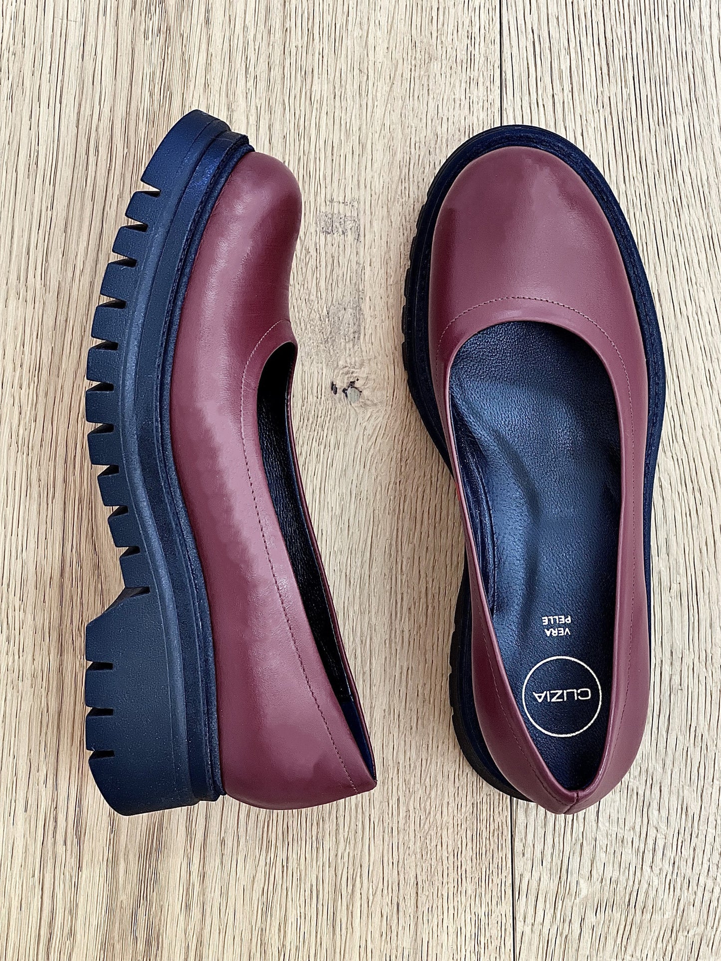 AMBER PIELE BORDEAUX