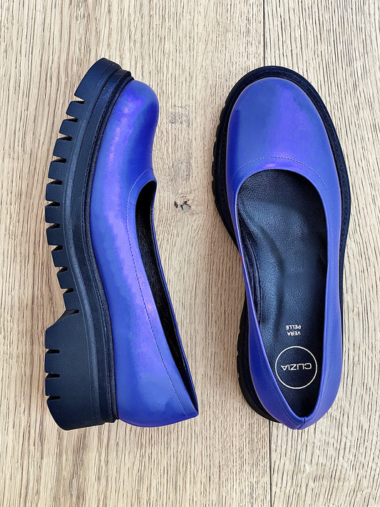 AMBER PIELE ALBASTRU