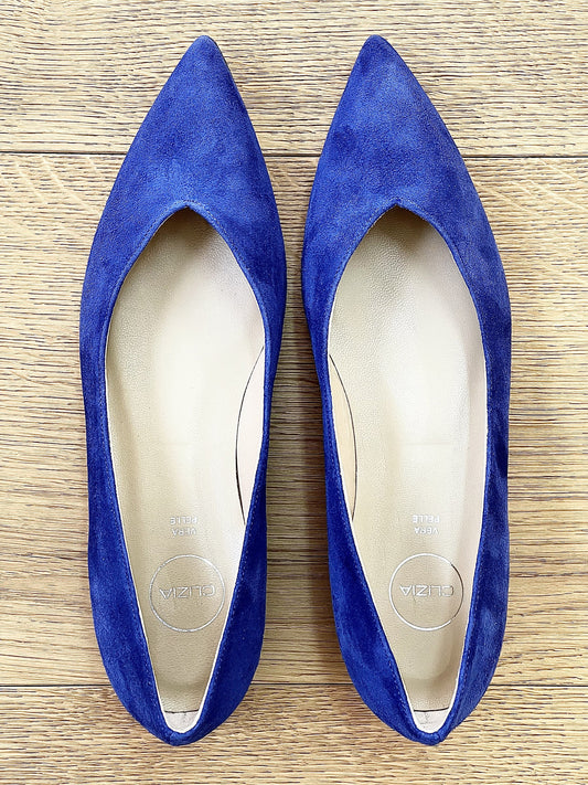 SWAMI SUEDE ALBASTRU