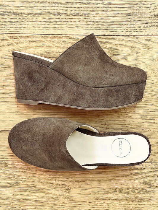 RAISSA SUEDE TAUPE