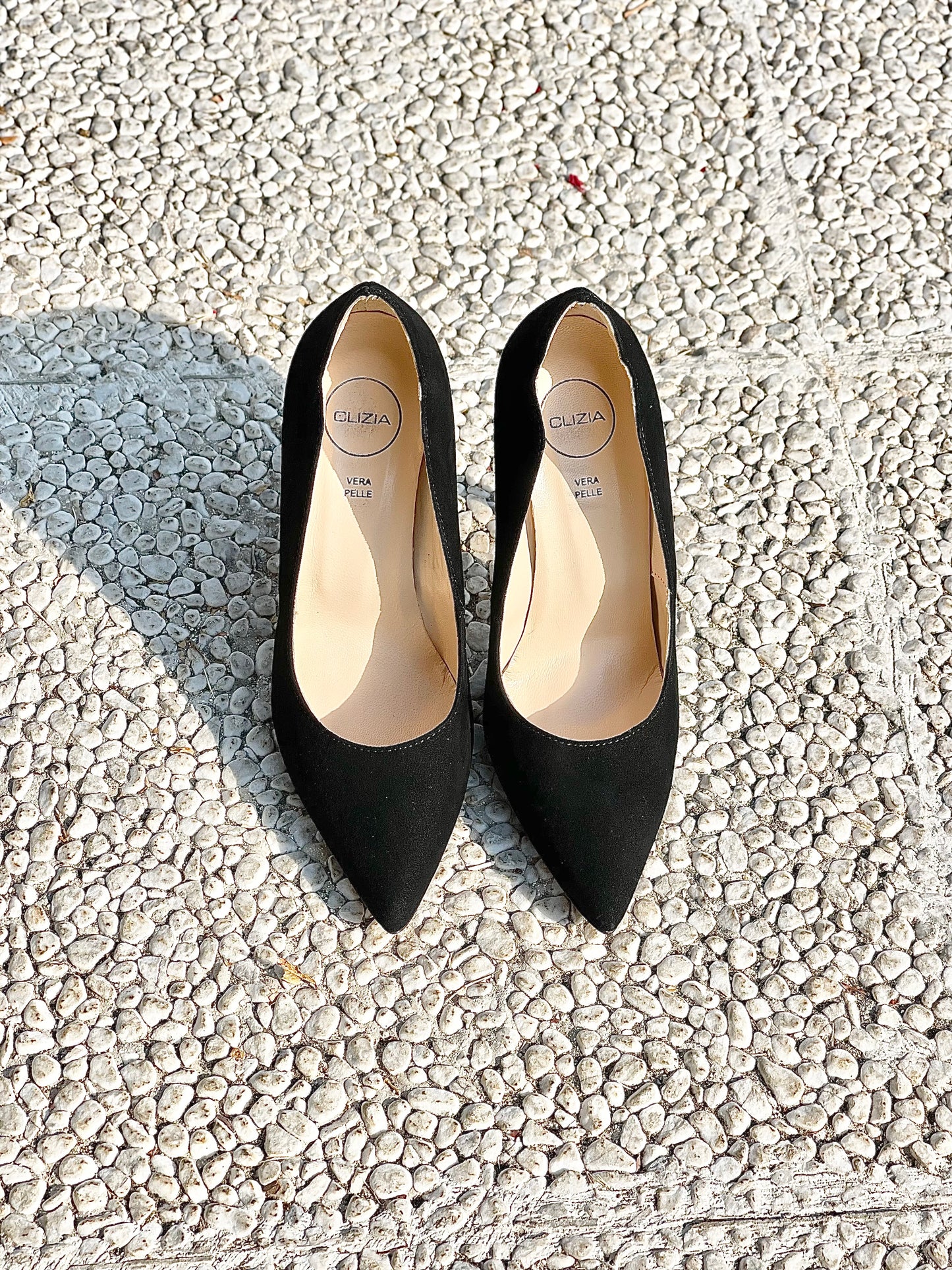 LOLA DIN PIELE DE CĂPRIU NEGRU