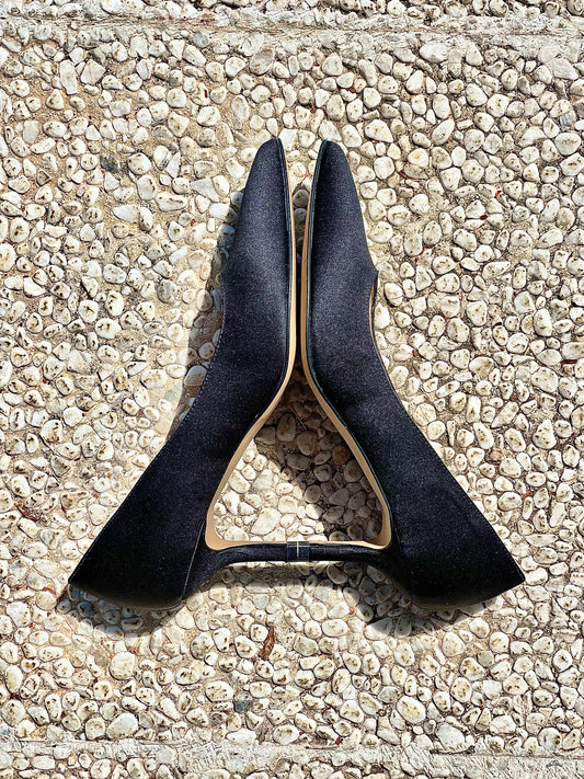 GAIA NEGRU SATIN