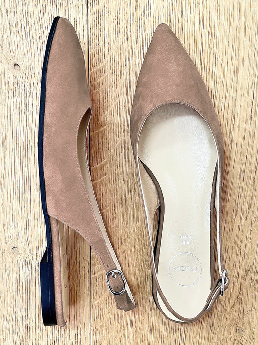 DELIA DOVE GREY SUEDE