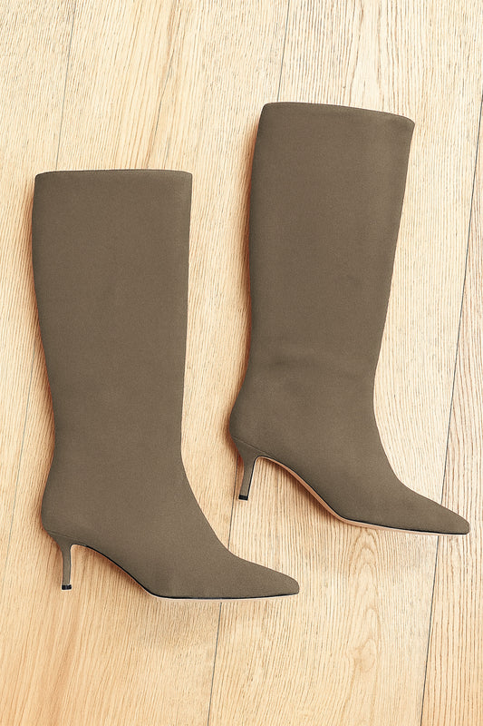 MELISSA Z KAMZÍČIEJ KOŽE V FARBE TAUPE