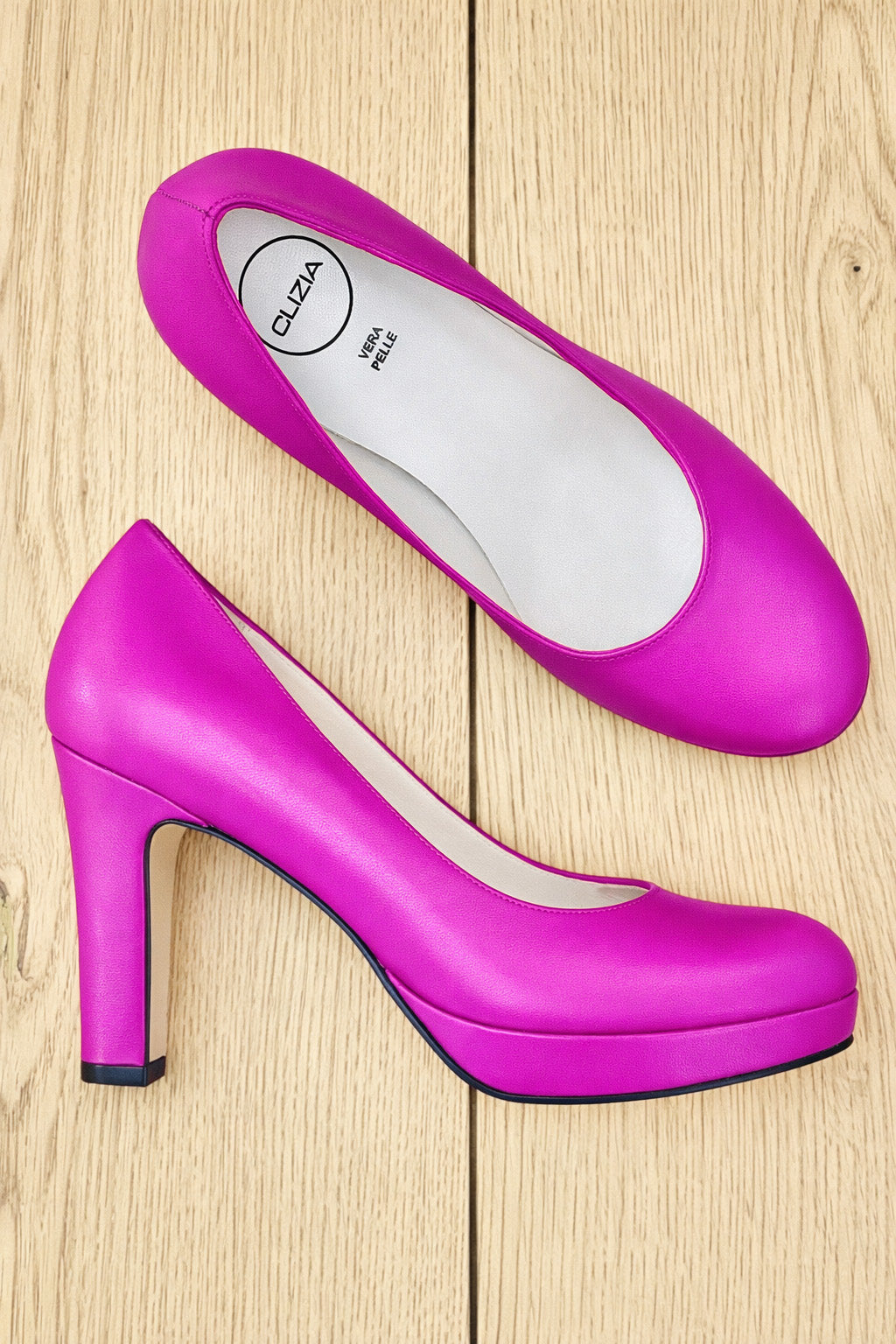 CLEO KOŽA FUCHSIA
