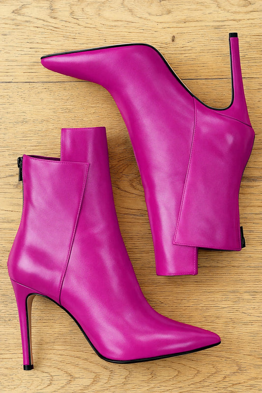 LEVEL KOŽA FUCHSIA