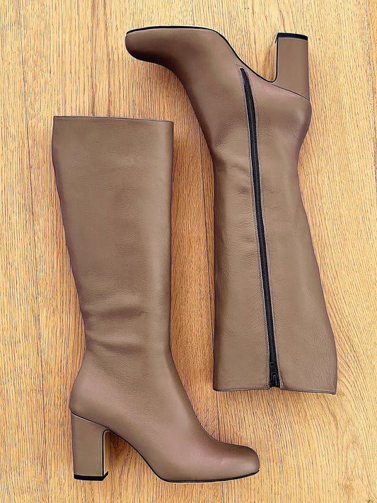 VIENNA LEATHER TAUPE