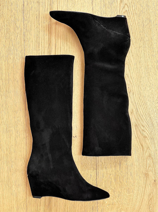 SYDNEY BLACK SUEDE