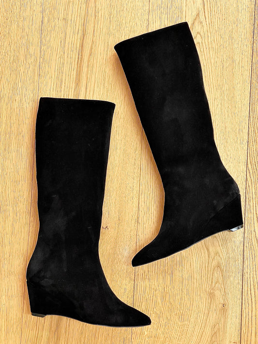 SYDNEY BLACK SUEDE
