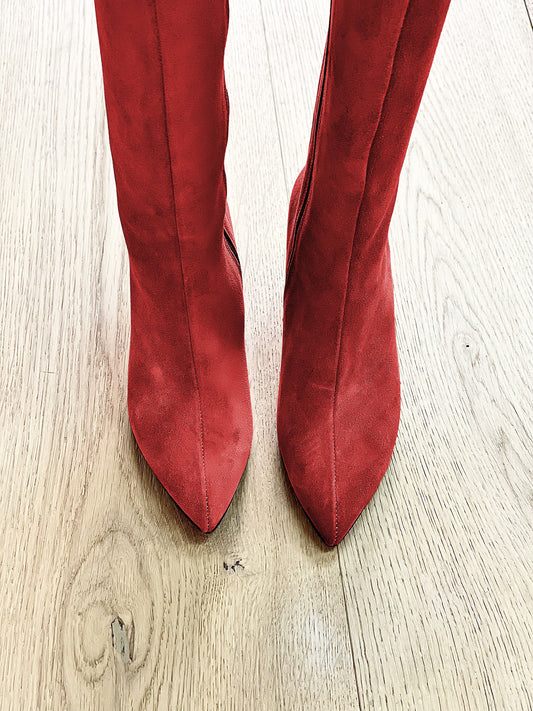 MARK RED SUEDE