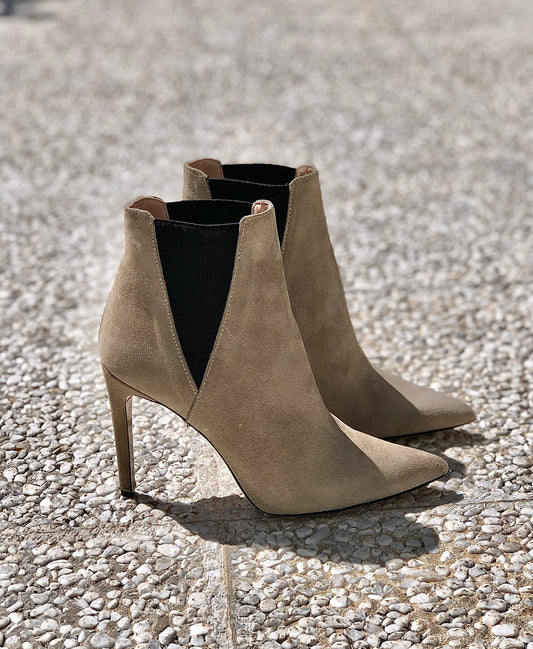 GRETA SUEDE TAUPE