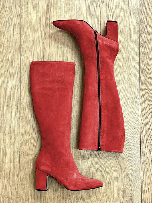 MARK RED SUEDE