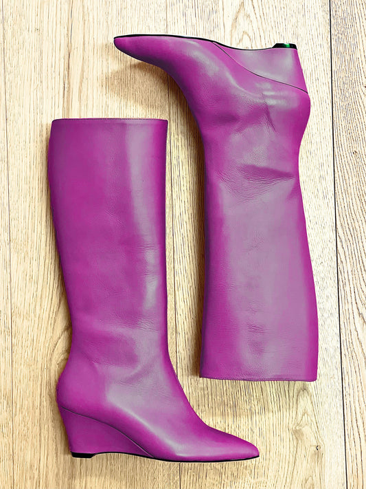 SYDNEY LEATHER FUCHSIA