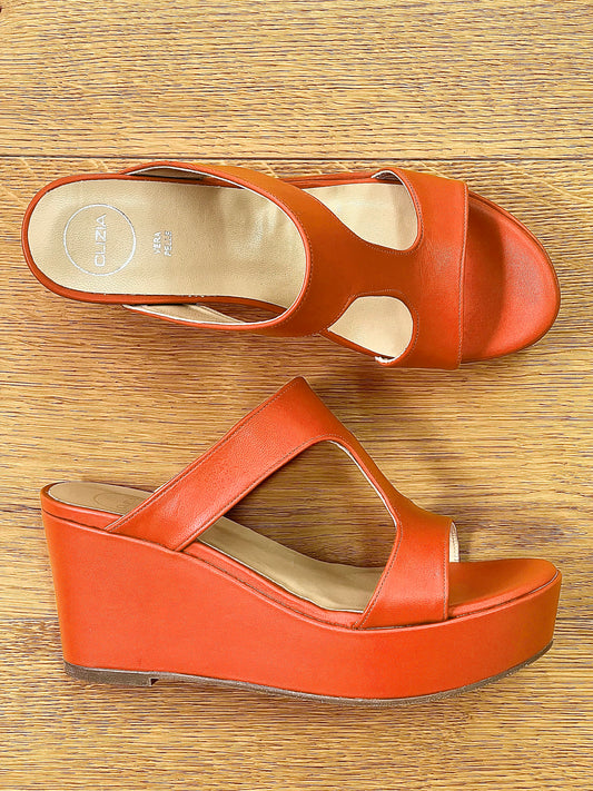 EVA LÄDER ORANGE
