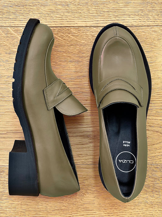 NELLY LÄDER KHAKI