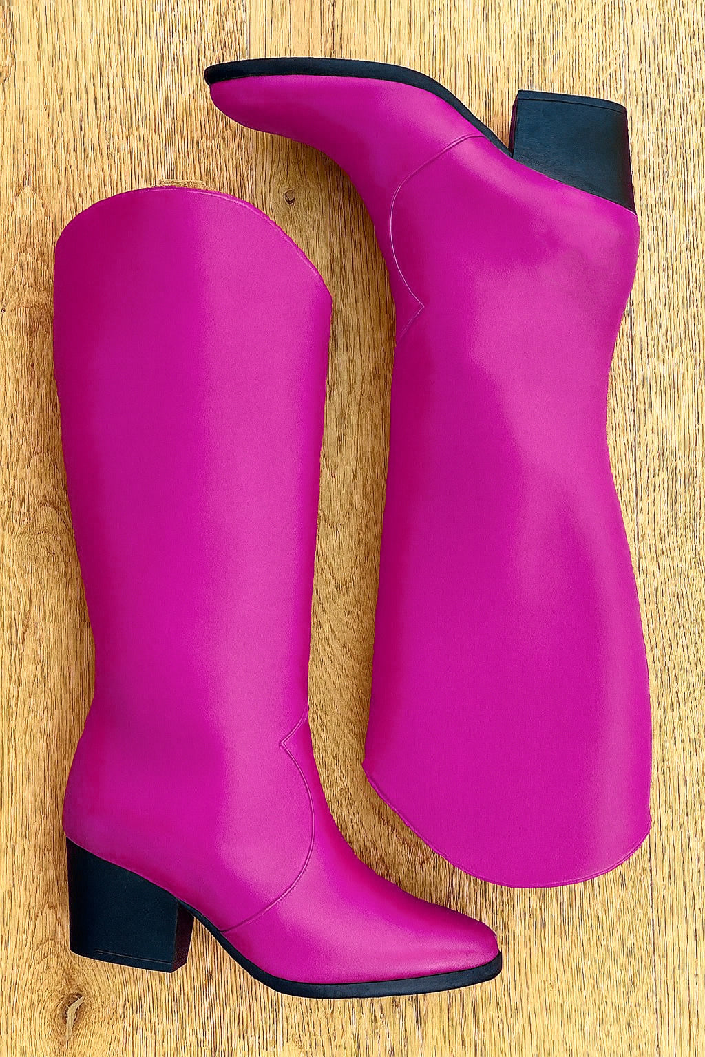 ARIEL LÄDER I FUKSIA