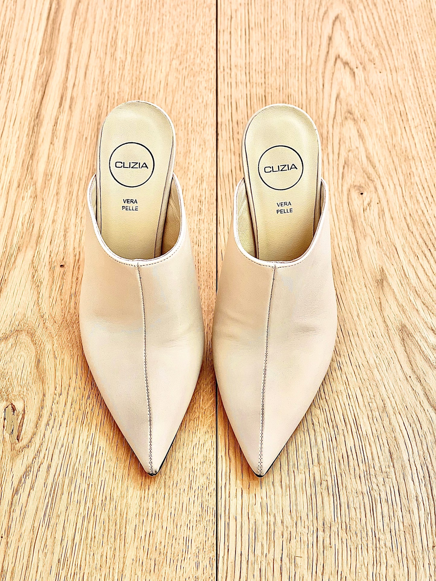 SILVIE BEIGE LÄDER