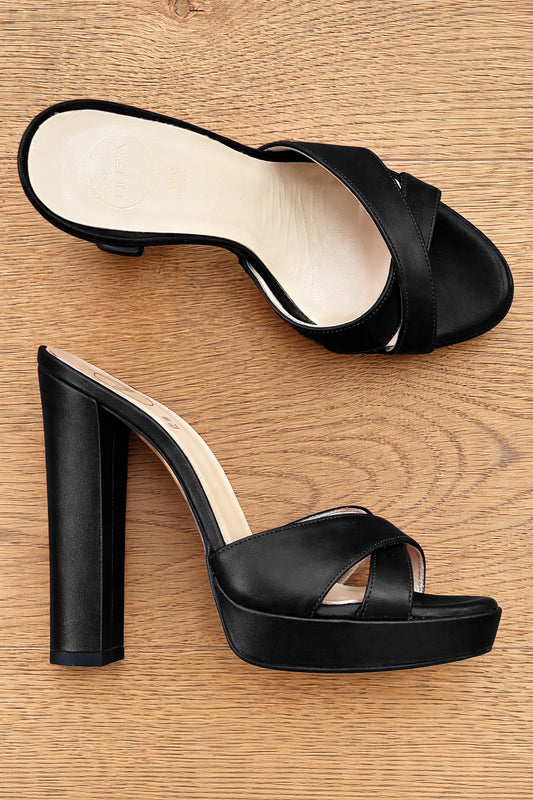 GAEL 黑色皮革款