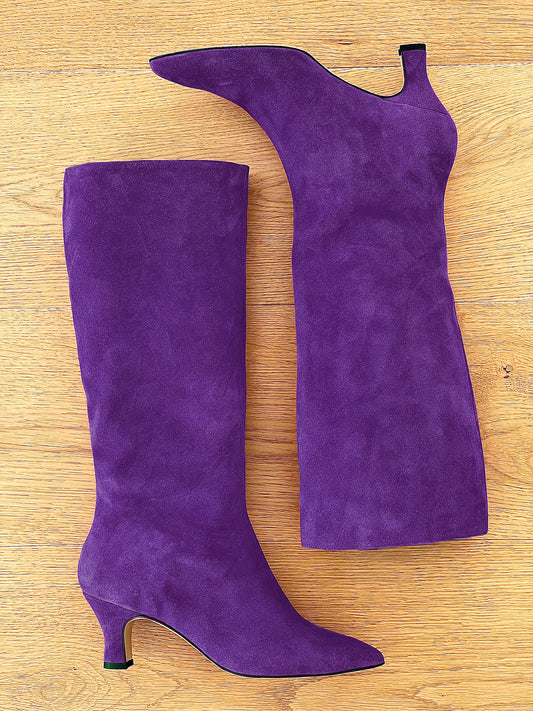 MAGELLANO 紫色麂皮