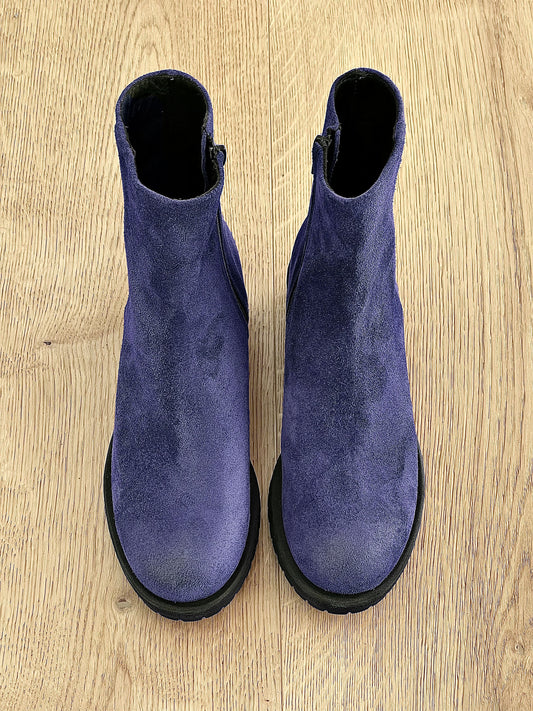 SIRIO 蓝色麂皮