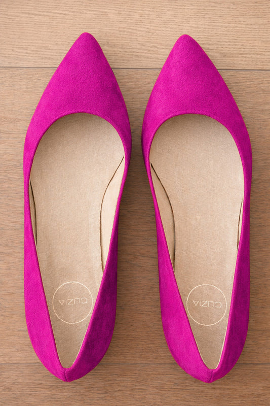 ANSEL CAMOSCIO FUCSIA