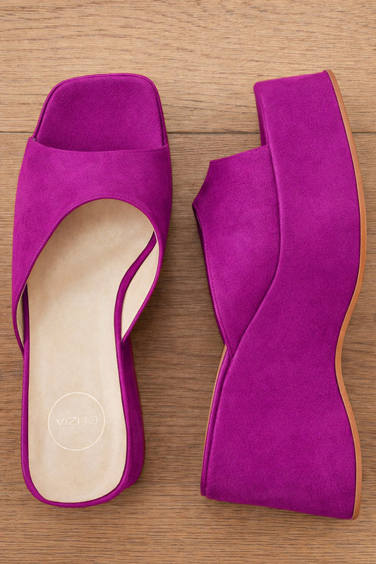 YUNA CAMOSCIO FUCSIA