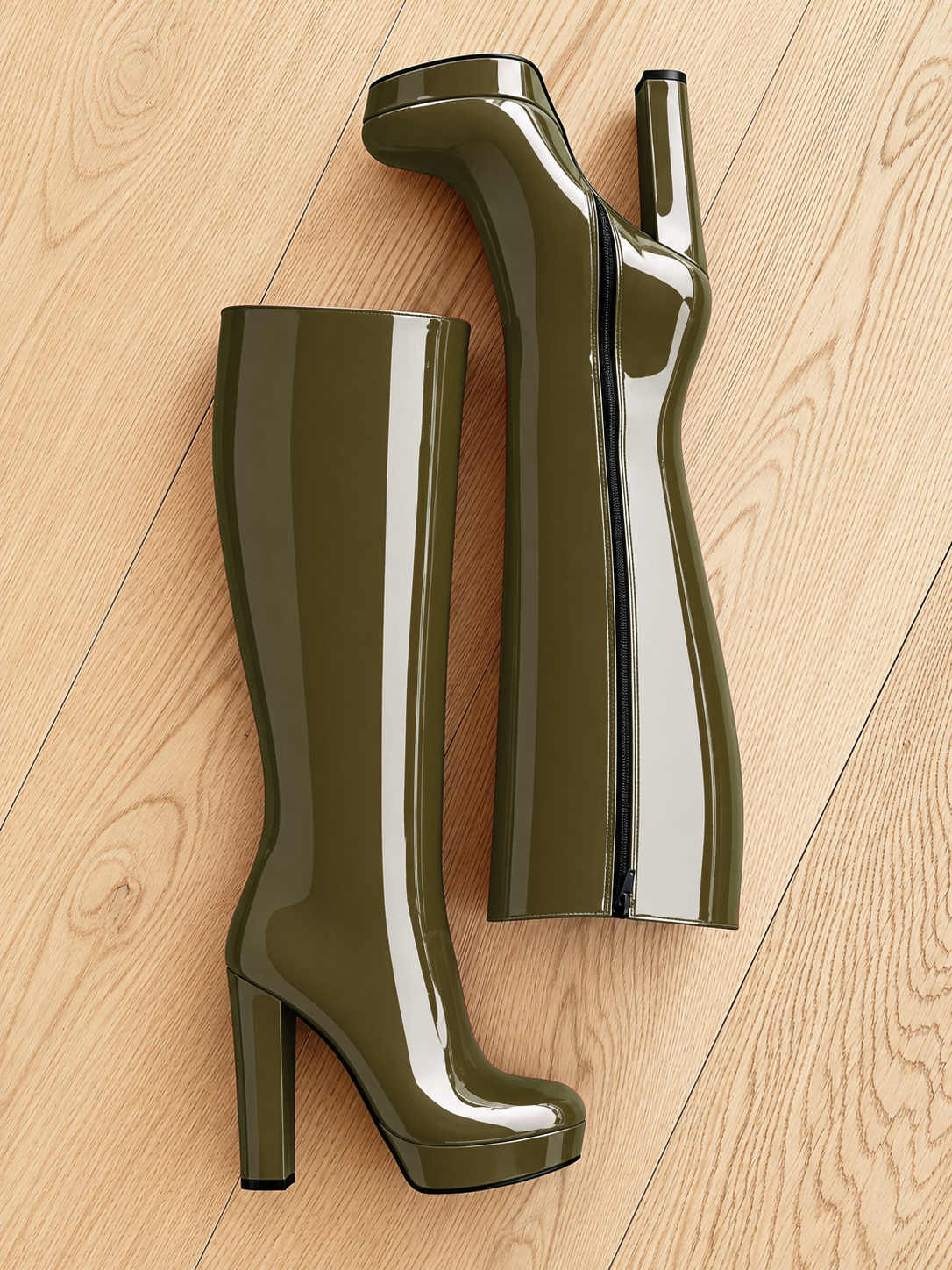 SAVANA VERNICE KAKI