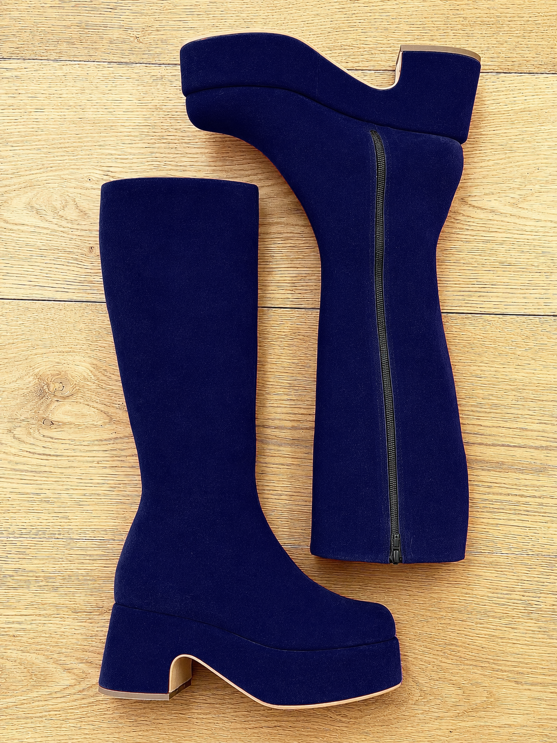 CLARK CAMOSCIO BLU