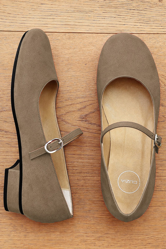 ZELIA CAMOSCIO TAUPE