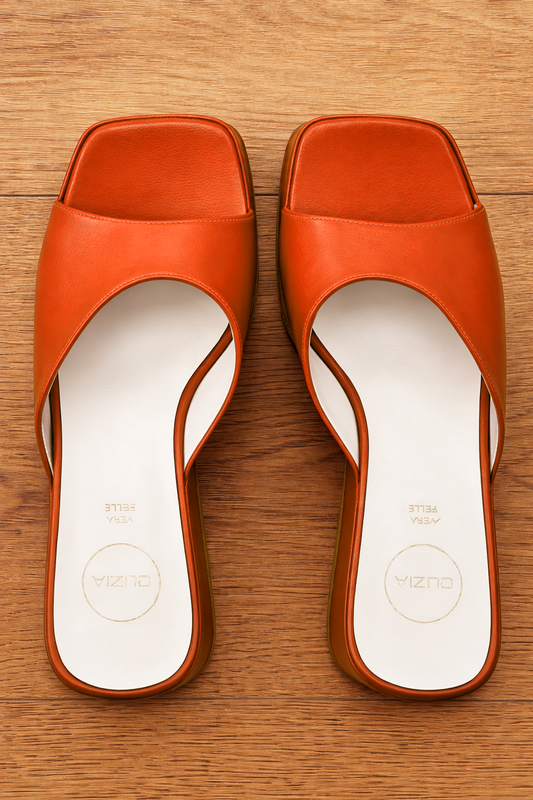 YUNA PELLE ARANCIONE