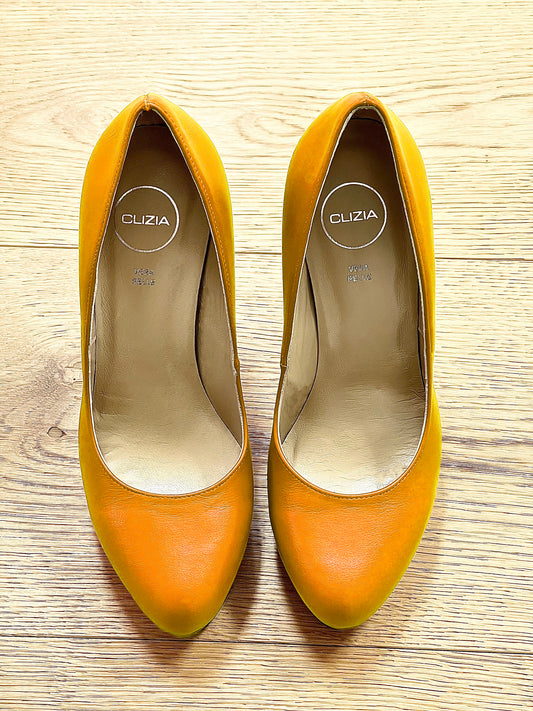 EVEN YELLOW LEATHER