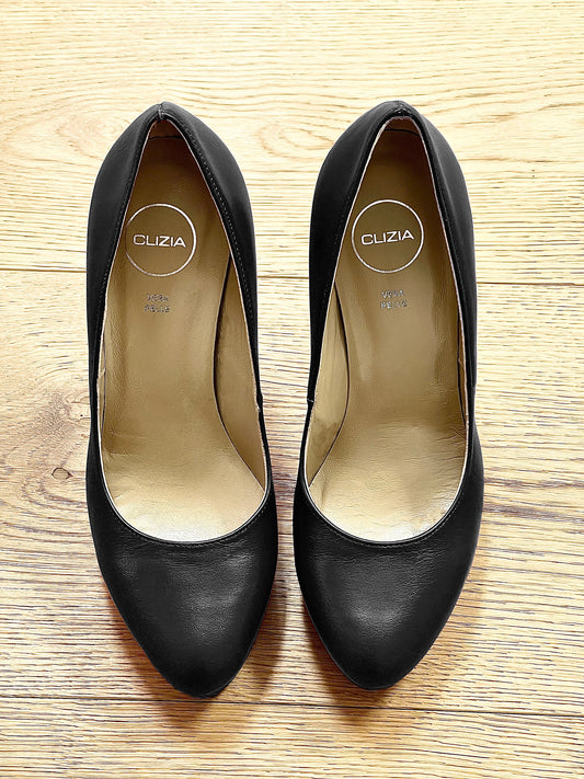 EVEN BLACK LEATHER
