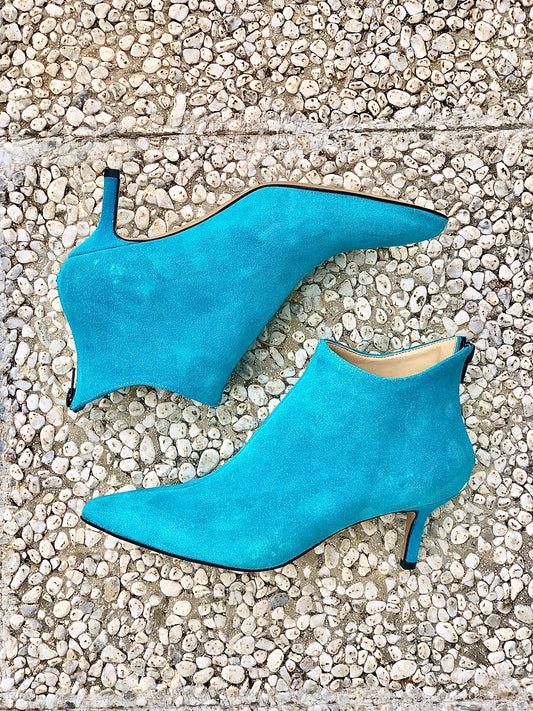GHITA TURQUOISE SUEDE