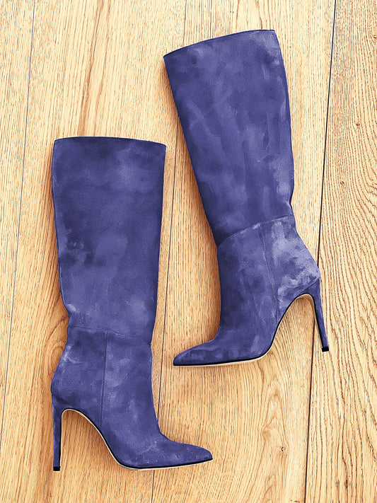 MAYA BLUE SUEDE