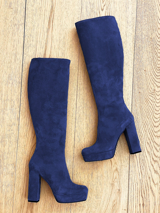 TIBET BLUE SUEDE